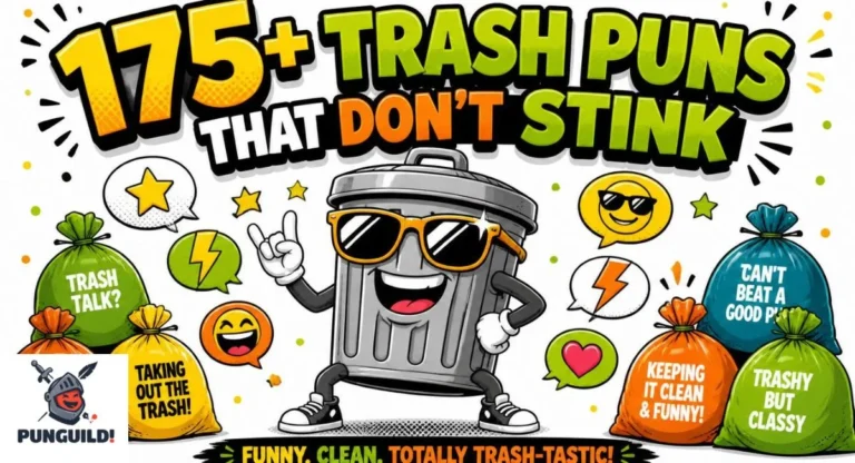 175+ Trash Puns That Don’t Stink (Updated 2k26) 🗑️😄