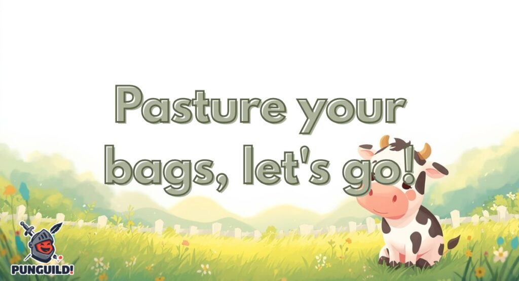 Cow Puns for Tourists and Travelers