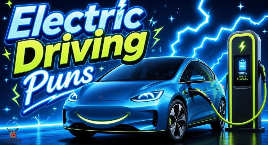 Electric Car Driving Puns