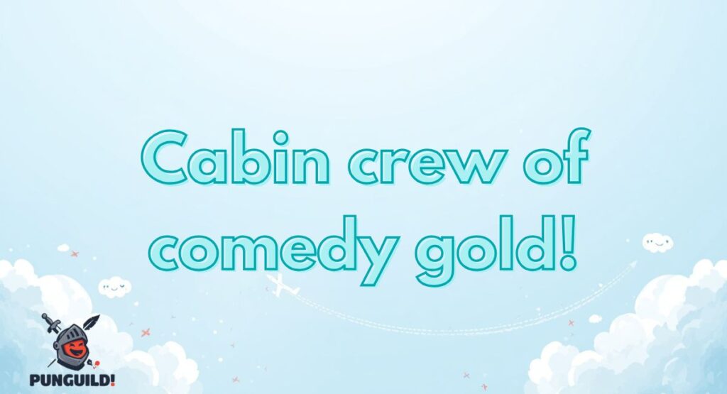 Funny Airplane Puns Captions
