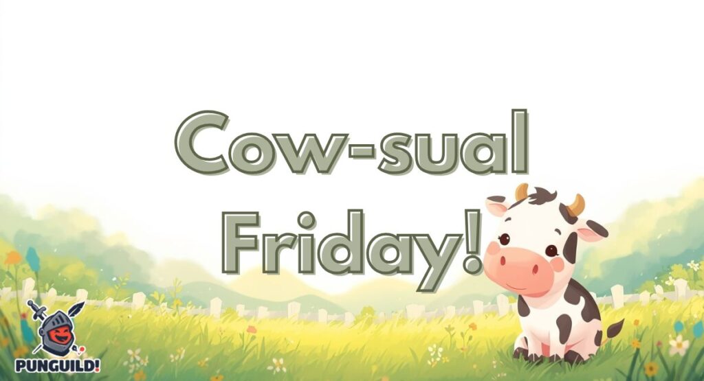 Short Funny Cow Puns