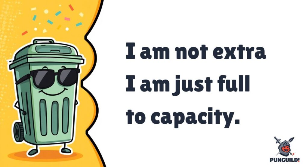 Silly and Sassy Garbage Wordplay