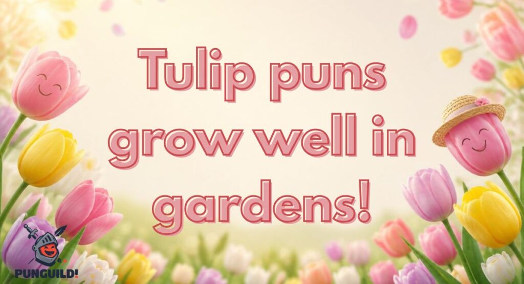 Tulip Puns for Garden Lovers and Florists