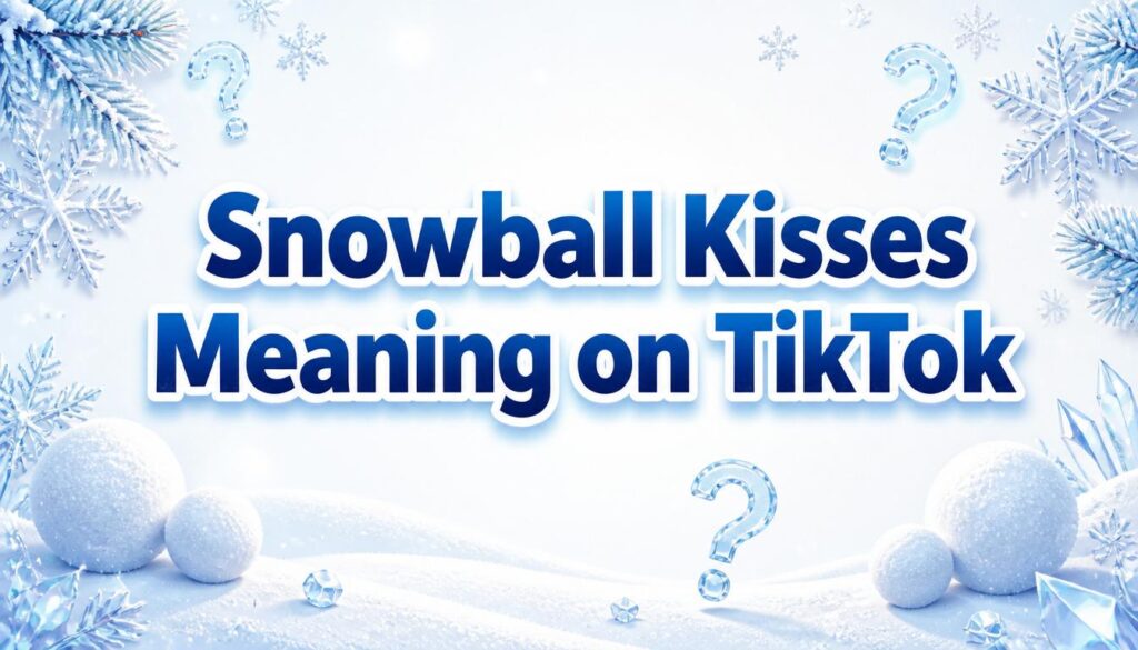 Snowball Kisses Meaning on TikTok