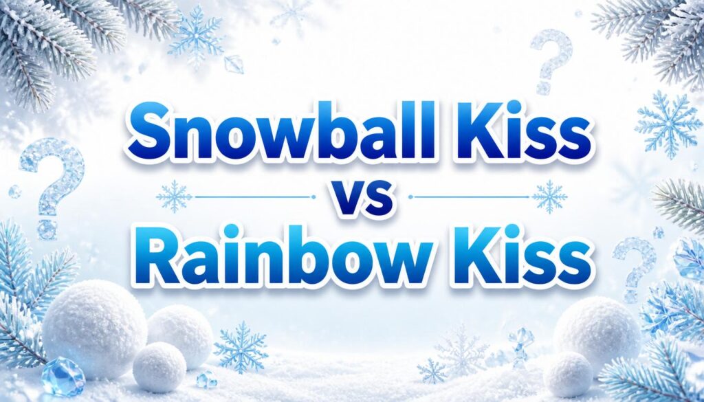 Snowball Kiss vs Rainbow Kiss